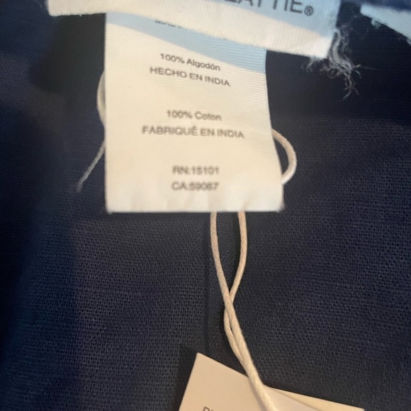 bleu Rod Beattie Womens India Bazaar Woven Cotton Cover-Up - Picture 9 of 11